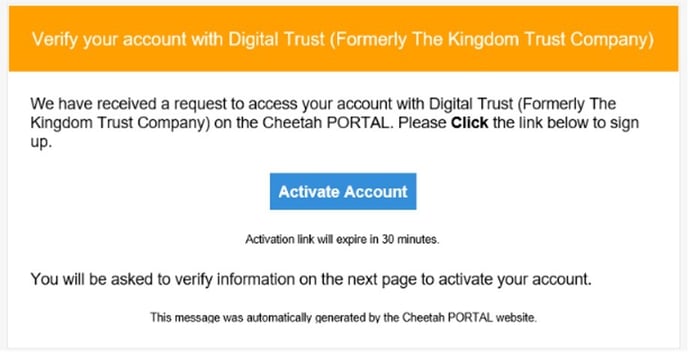 3 - Activate Account